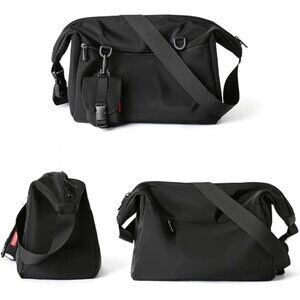 P&D Crossbody Bag Black Men 18L Messenger Bags Tote Bag